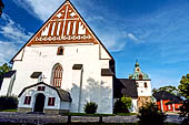 Porvoo (Borg), La Tuomiokirkko la cattedrale luterana in pietra e legno in stile gotico (xv secolo).